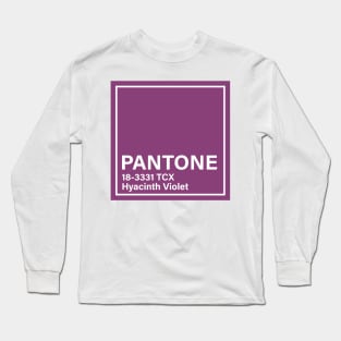 pantone 18-3331 TCX Hyacinth Violet Long Sleeve T-Shirt